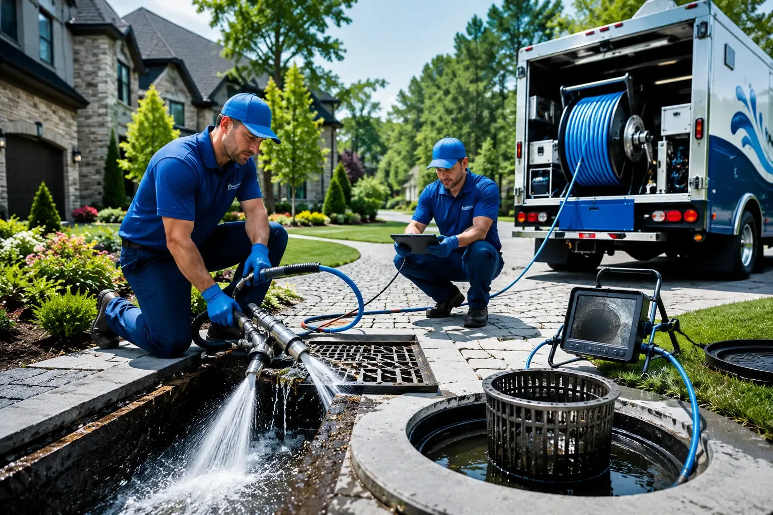 Local outdoor drain cleaning professionals in Grafton, WI